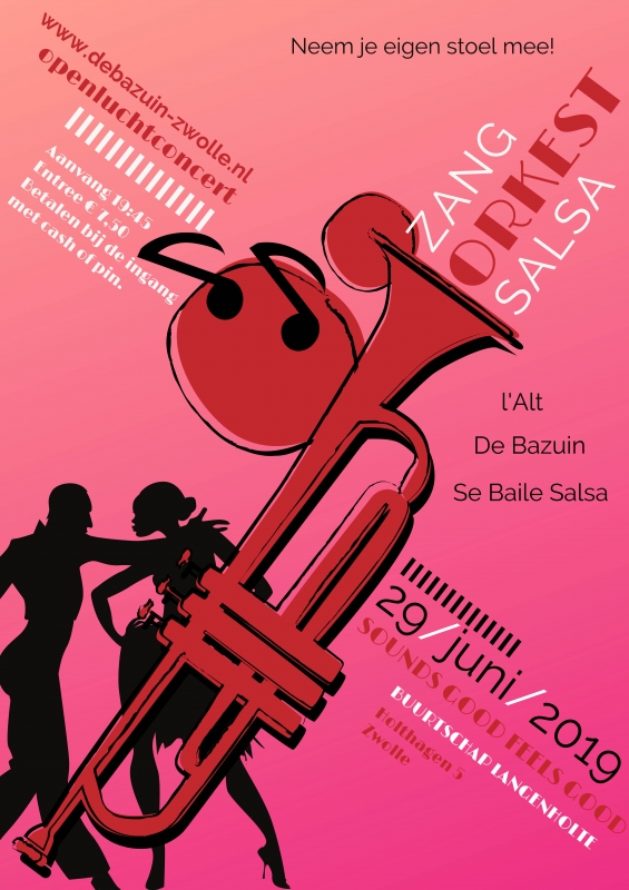 Bazuin Zwolle Poster De Bazuin Openluchtconert 29 juni 2019